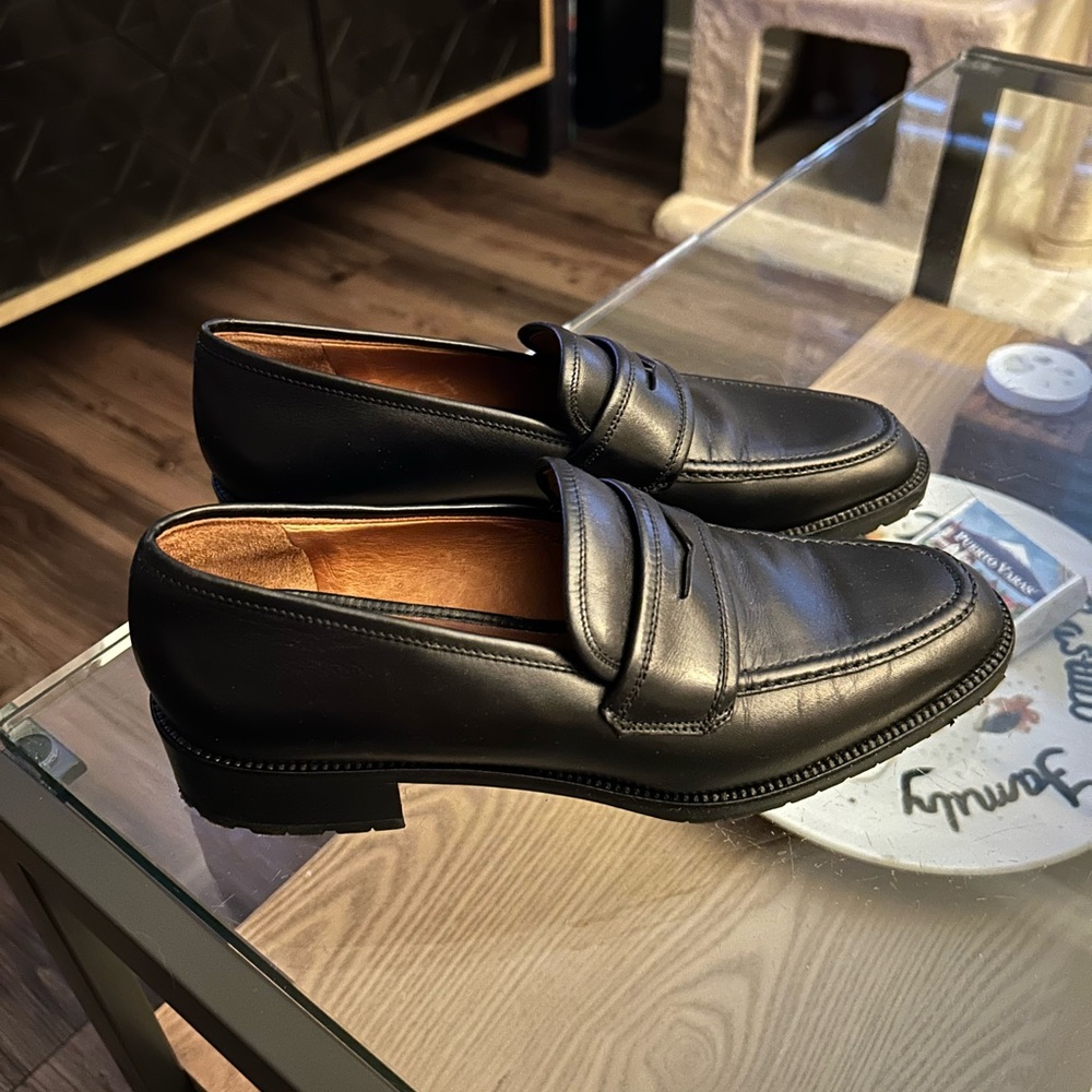 Coach Vintage Leather Loafers